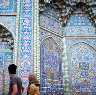 mešita Nasir al-Mulk mozaika
